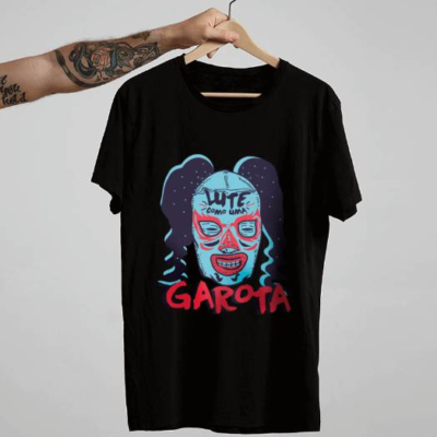 Camiseta Lute, hermana preta