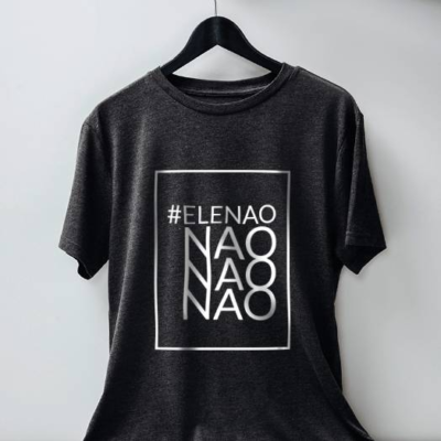 #Elenão camiseta chumbo