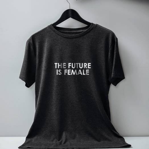 Camiseta The future is female chumbo