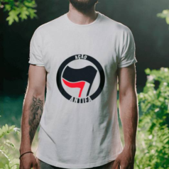 Camiseta Antifa Branca