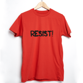 Camiseta Resist vermelha