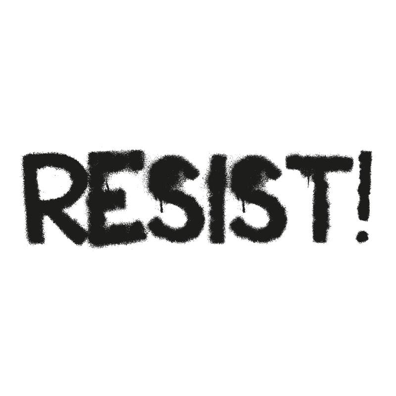 Camiseta Resist ilustraçao