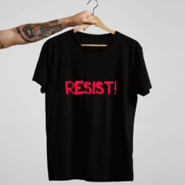 Camiseta Resist preta