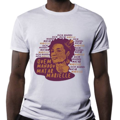 Camiseta Marielle Presente branca