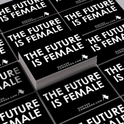 Adesivo The future is female Adesivo The future is female