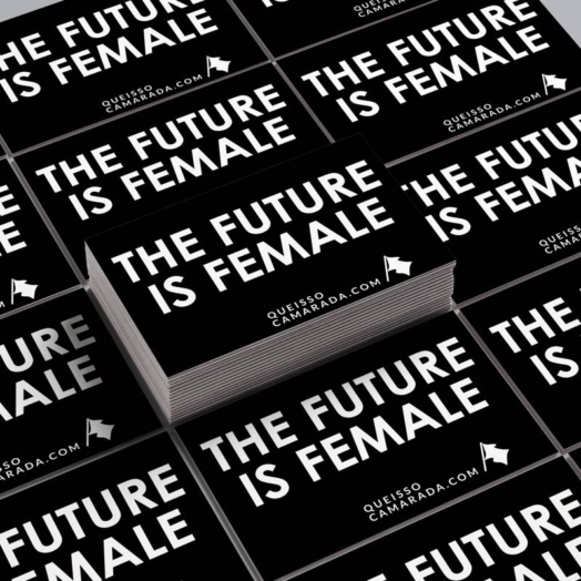 Adesivo The future is female
