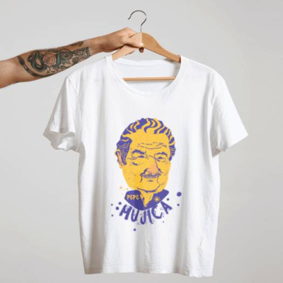 Camiseta Pepe Mujica Branca