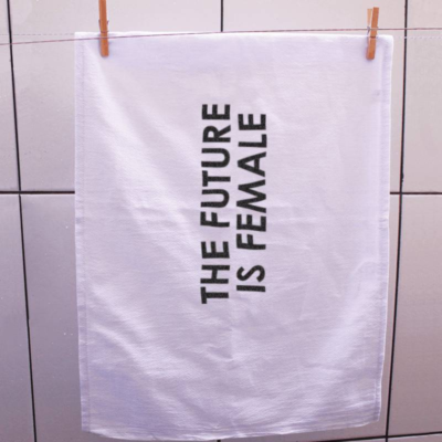 Pano de prato the future is female