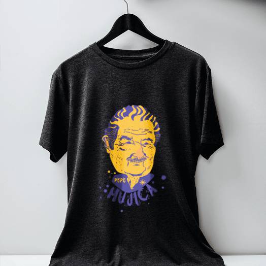 Camiseta Pepe Mujica Chumbo