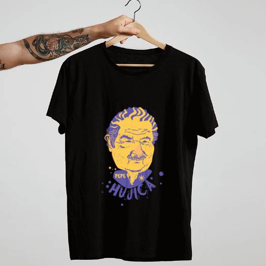 Camiseta Pepe Mujica Preta