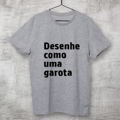 Camiseta-cinza-Desenhe-como-uma-garota