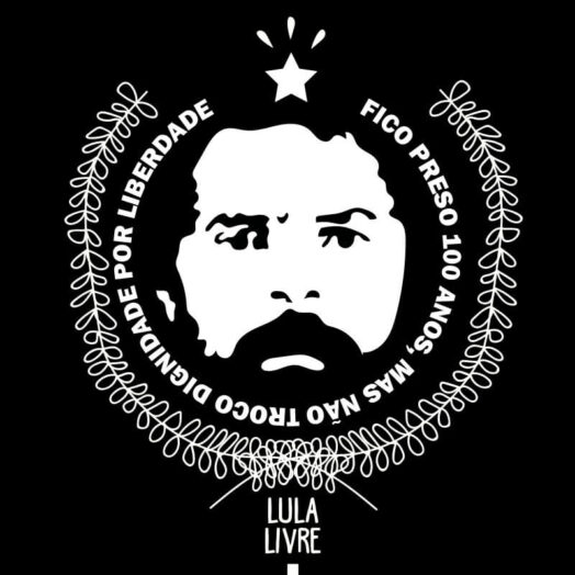 Ilustração Lula Livre