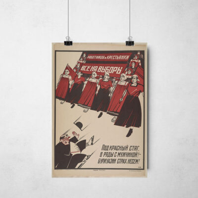 Trabalhadores e camponeses, sigam para a cabine de votação