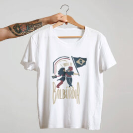Camiseta Branca Hora de balburdia