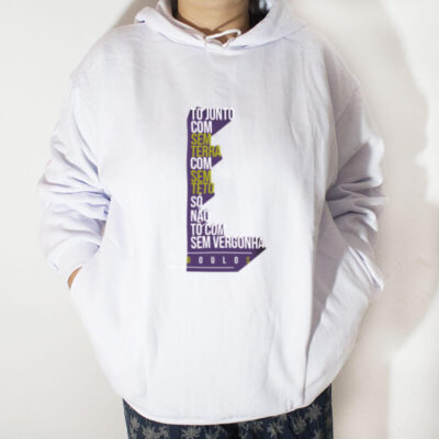Blusa moletom com capuz - Guilherme Boulos