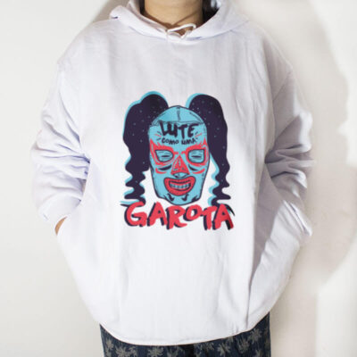 Blusa moletom com capuz - Lute Hermana