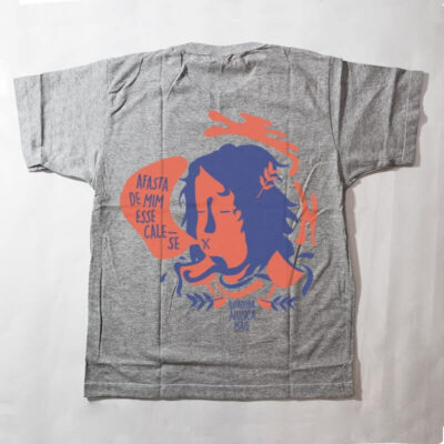 camiseta infantil - ditadura nunca mais - cinza