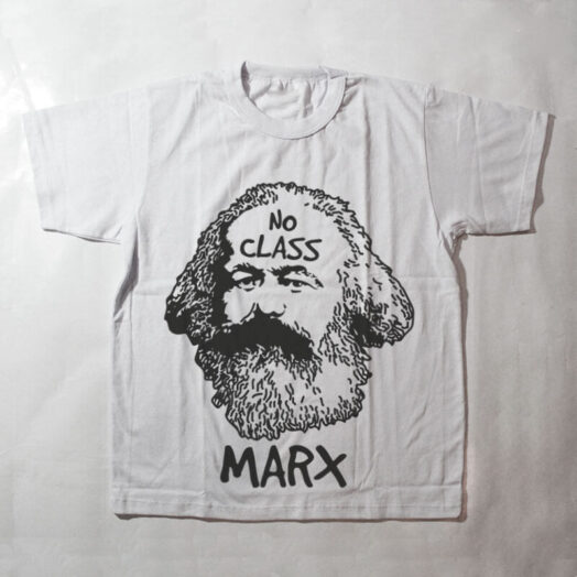 camiseta infantil - Karl marx - branca