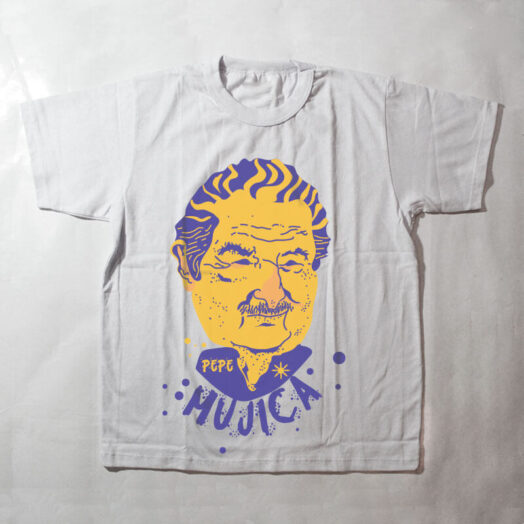 camiseta infantil - Pepe Mujica - branca