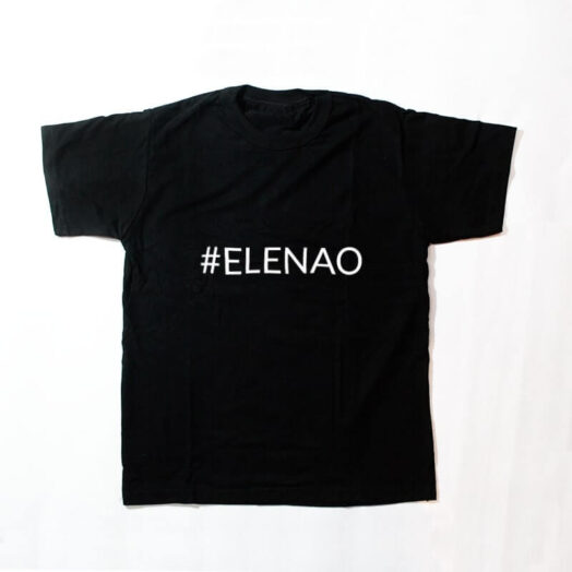 camiseta infantil - #elenao -