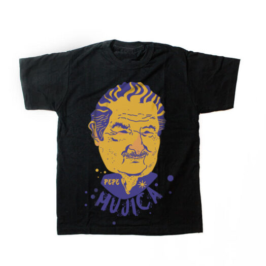 camiseta infantil - Pepe Mujica - preta