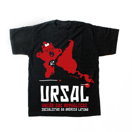 camiseta infantil - URSAL - preta