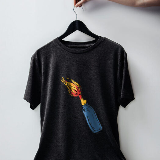 Camiseta Mamadeira de Piroca Molotov chumbo por Cartunista das Cavernas