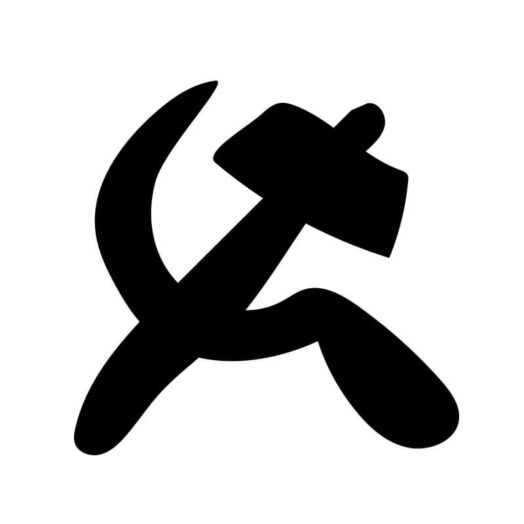 Logo máscara comunismo