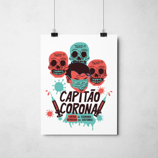 Poster - Capitão Corona por Alinne Martins