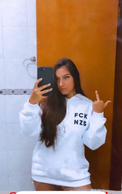 Moletom com capuz - Fck Nzs - Escudo