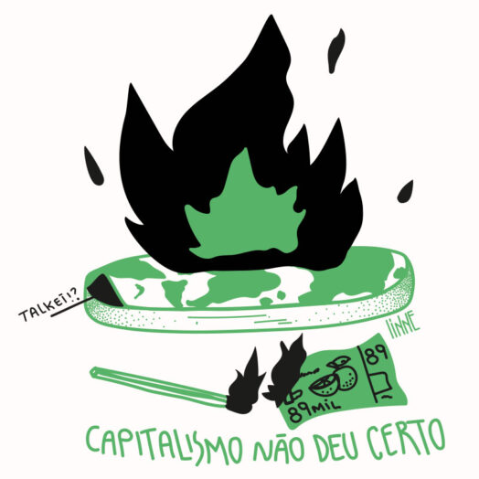 Ilustração Capitalismo não deu certo - 1 Alinne Martins