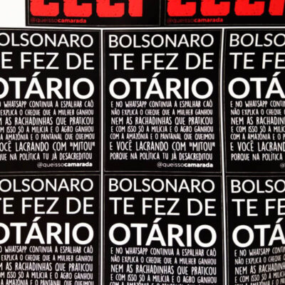 Adesivo Bolsonaro te fez de otário