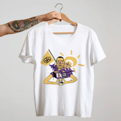 Camiseta Branca de algodão do Guilherme Boulos 2020