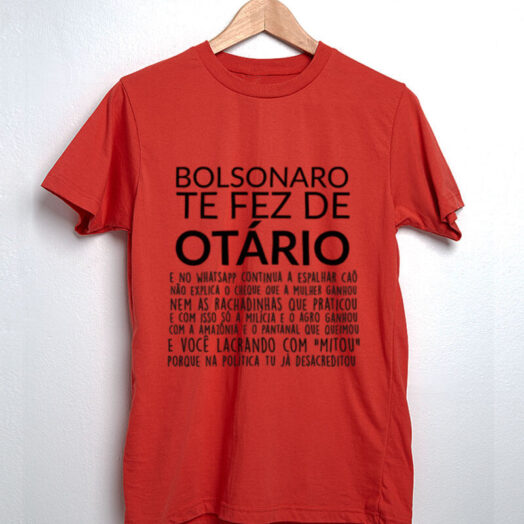 Camiseta Bolsonaro te fez de otario vermelha2