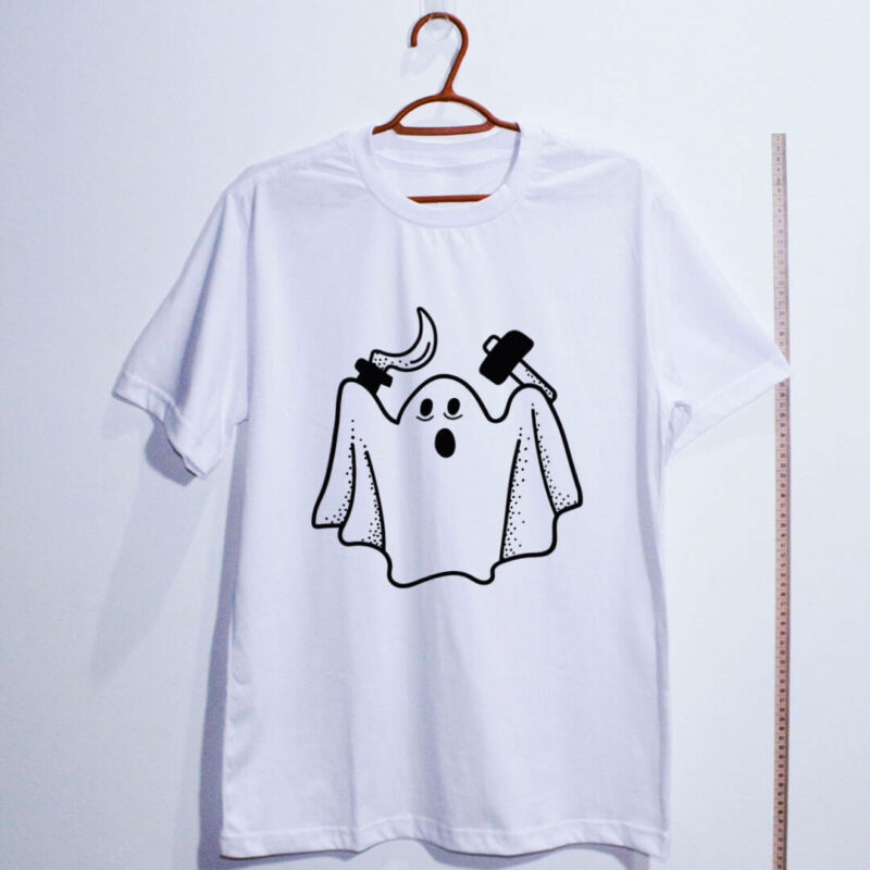 Camiseta - Fantasma comunista branca