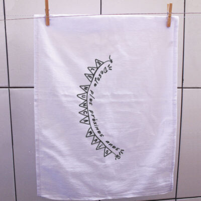 Pano de prato - Desejos de ano novo