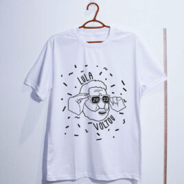 camiseta lula 2022 branca