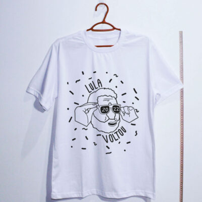 camiseta lula 2022 branca