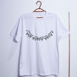 camisetas desejos de ano novo branca