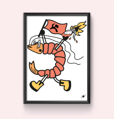 Poster camarão camarada