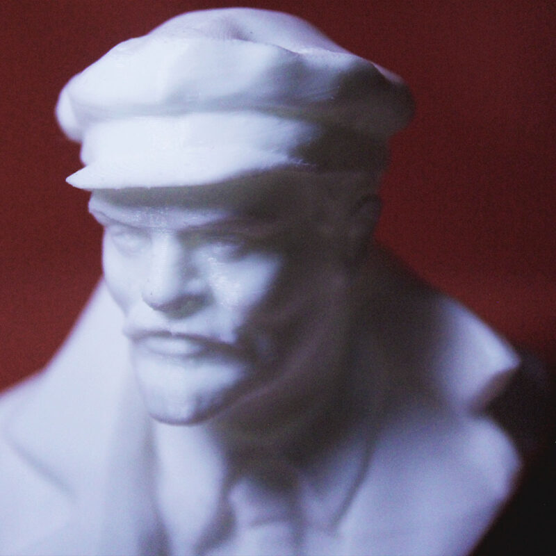 Busto Lenin impresso em 3D - PLA