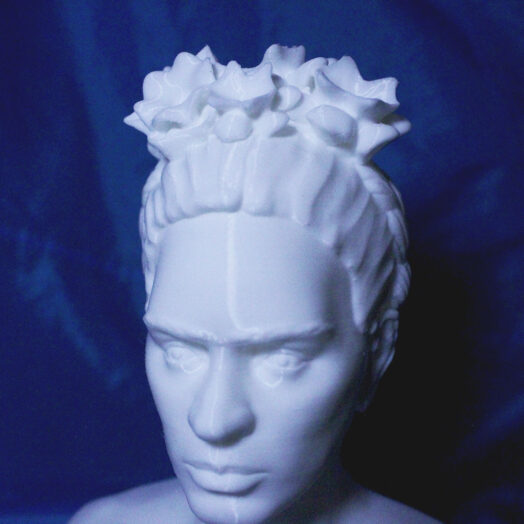 Busto Frida Kahlo impresso em 3D - PLA