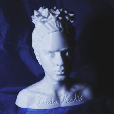 Busto Frida Kahlo impresso em 3D - PLA