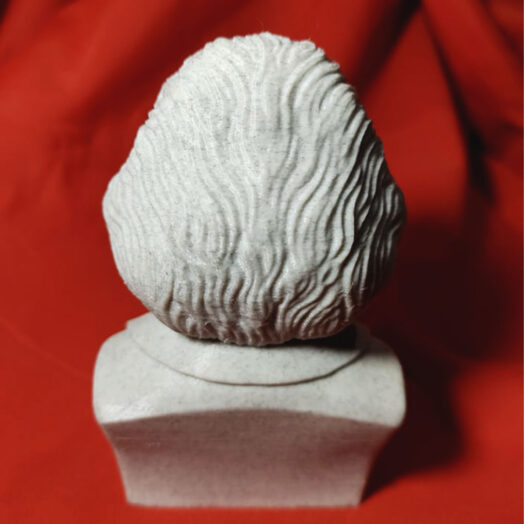 Busto do Karl Marxl impresso em 3D