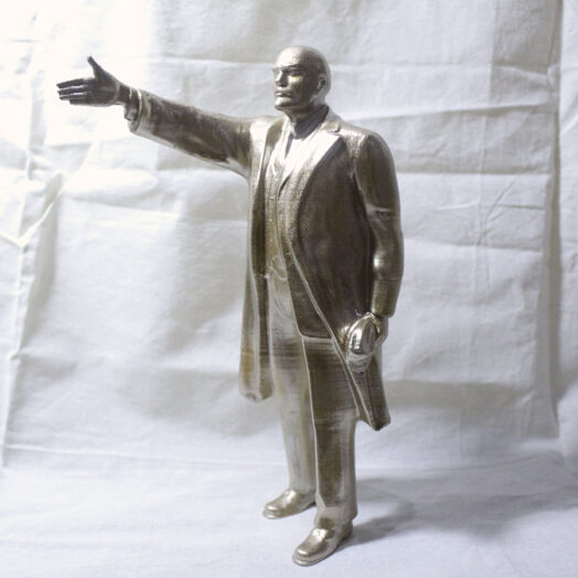 Estatua Lenin, impressa em 3d