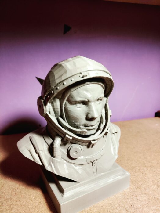 Estatua 3D Gagarin