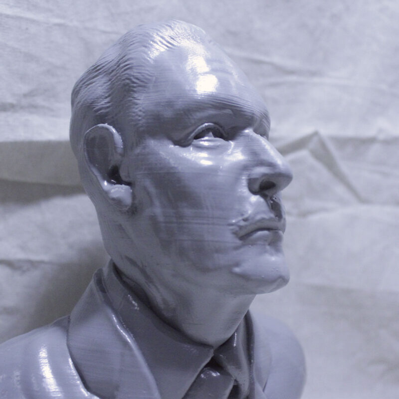Estatua 3D Salvador Allende