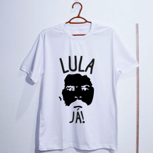 Camiseta Lula Ja branca