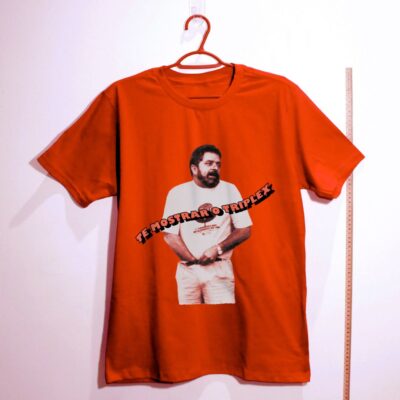 Camiseta do lula vermelha