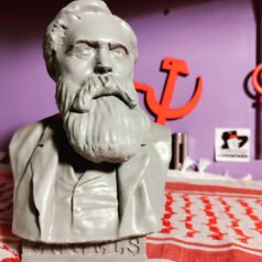 Busto 3D Busto impresso em 3D - Friedrich Engels